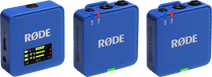 Rode Wireless GO Gen 3 Blauw Dynamische microfoon