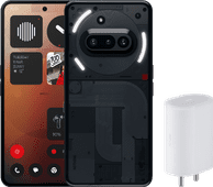 Nothing Phone (3a) 128 Go Noir 5G + Nothing Chargeur Power Delivery 45 W Blanc Smartphone avec la meilleure caméra