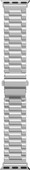 Just in Case Rvs Bandje Zilver voor Apple Watch 40/41/42 mm Apple Watch bandje