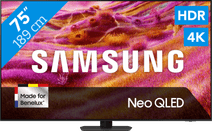 Samsung 75" Neo QLED QN90F 4K (2025) TV Samsung avec une télécommande One Remote