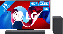 LG 55" OLED Evo C4 4K (2024) + LG DSC9S (2024) TV LG de 2024