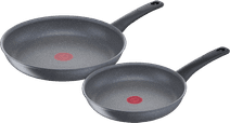 Tefal Healthy Chef Frying Pan Set 24cm + 28cm Ceramic pan