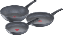 Tefal Healthy Chef Koekenpannenset 24 + 28 cm + Wokpan 28 cm Pannen aanbieding