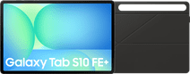 Samsung Galaxy Tab S10 FE Plus 13,1 inch 256GB Wifi en 5G Grijs + Book Case Zwart Samsung Galaxy Tab S10 FE Plus