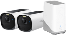 EufyCam E40 Lot de 2 + HomeBase 3 Caméra IP compatible avec Apple HomeKit