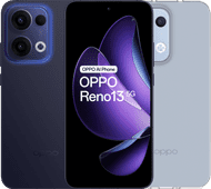 OPPO Reno13 256GB Blauw 5G + Just in Case Back Cover Transparant OPPO Reno serie