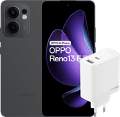 OPPO Reno 13 F 256GB Zwart 5G + OPPO SuperVOOC Oplader 45W OPPO Reno serie