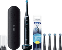 Oral-B iO 10 Black Special Edition Value Pack Electric toothbrush for sensitive teeth