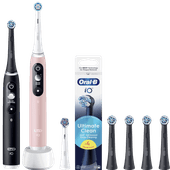 Oral-B iO Series 6N Duo Pack Black + Pink Value Pack Electric toothbrush for sensitive teeth