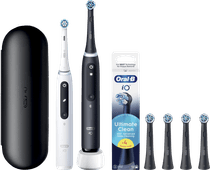 Oral-B iO 5N Duo Pack Black and White Value Pack Electric toothbrush for sensitive teeth