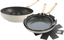 BK Sublime Koekenpannenset 24 + 28 cm + Wokpan 28 cm Wokpan