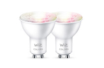 WiZ Smart Lamp - Wit en Gekleurd Licht - GU10 - 2-pack Smart lamp