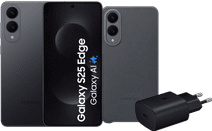 Samsung Galaxy S25 Edge 512GB Zwart 5G + Accessoirepakket Samsung Galaxy S25 Edge