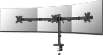 Neomounts NERO DS60-600BL3 Monitorarm Zwart Monitorarm