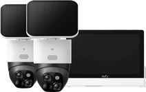 Eufy Solo Cam S340 Lot de 2 + Smart Display E10 Caméra IP sans abonnement