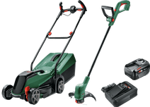 Bosch CityMower 18V-32 + Bosch EasyGrassCut 18 (without battery) + Bosch Starter Set 18V 4.0Ah 