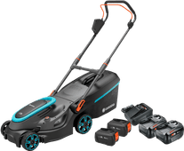 Gardena PowerMax 37/36V P4A 4,0 Ah Accu (4x) Starterspakket Grasmaaier kopen?
