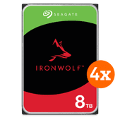 Seagate Ironwolf 8 To - Lot de 4 