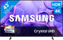 Samsung 43" Crystal UHD U8070F 4K (2025) TV de taille moyenne