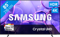 Samsung 85" Crystal UHD U8070F 4K (2025) TV Samsung avec une télécommande One Remote
