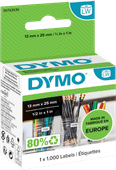 DYMO Removable Label 13x25mm 1000 Units Label