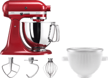 KitchenAid Artisan Mixer 5KSM125 Empire Red + Ice Cream Maker Kenwood Cooking Chef