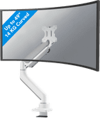 Neomounts NEXT Core DS70PLUS-450WH1 pour Écrans 17-49" Bras d'Écran PC Blanc 