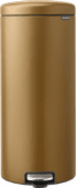 Brabantia NewIcon Pedal Trash Can 30L Warm Brass 30-liter trash can