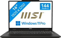 MSI Venture 16 AI A2HMG-011BE AZERTY PC portable avec clavier QWERTY