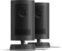 Ring Outdoor Cam Plus Plug In Noir Lot de 2 