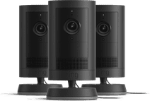 Ring Outdoor Cam Plus Plug In Zwart 3-Pack Buiten IP camera voor Ring
