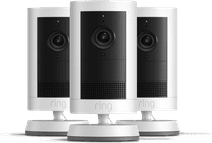 Ring Outdoor Cam Plus Plug In White 3-pack WiFi camera
