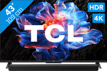 TCL 43" LED P61K 4K (2025) + TCL S45H 2.0 Barre de Son TV avec Google TV