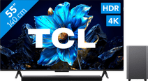 TCL 55" QLED P71K 4K (2025) + TCL S55H 2.1 Barre de Son TV avec Google TV