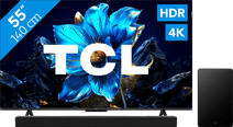TCL 55" QLED P71K 4K (2025) + TCL Q65H TV QLED de taille moyenne