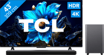 TCL 43" QLED P71K 4K (2025) + TCL S55H 2.1 Barre de Son TV QLED de taille moyenne