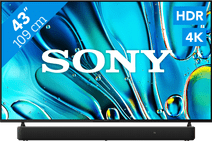 Sony Bravia 3 43" 4K Led (2025) + Sony HT-S2000 Noir Pack TV LED et barre de son Sony