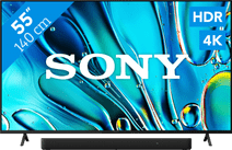Sony Bravia 3 55" 4K LED (2025) + Sony HT-S2000 Noir TV HDR 4K
