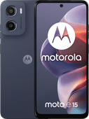 Motorola Moto E15 64 Go Bleu Foncé 4G Smartphone Motorola