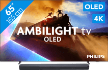Philips Ambilight 65'' OLED760 4K (2025) + JBL Bar 300 M2 Noir TV OLED de grande taille