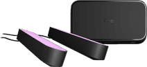 Philips Hue Play Lichtbalk Zwart 2-pack + HDMI Sync Box 8K Smart lamp White & Color