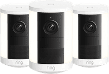 Ring Spotlight Camera 2e Generatie Stekker Wit 3-Pack Ring Spotlight ip-camera