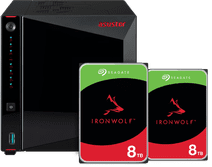 ASUSTOR AS5404T + Seagate Ironwolf 16TB (2x8TB) NAS