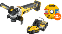 DeWalt DCG405NT-XJ 5,0 Ah Accu Compleet Pakket Top 10 best verkochte haakse slijpers