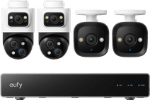 Eufy PoE Security System + NVR + S4 Lot de 2 + E40 Lot de 2 Caméra IP Eufy pour l'extérieur