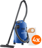 Nilfisk Buddy II 18 T + Nilfisk Sacs d'Aspirateur pour Buddy II (4x) 