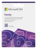 Microsoft 365 Family EN Abonnement 1 jaar Microsoft Office software