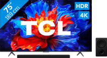TCL 75" QLED P81K 4K (2025) + TCL Q75H TV gamer
