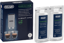 De'Longhi EcoDecalk Descaler 2 x 100ml DeLonghi coffee machine maintenance