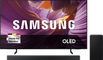 Samsung 55" OLED S85F 4K (2025) + Samsung HW-B750F (2025) Samsung TV of Soundbar sets met korting op installatieservice
